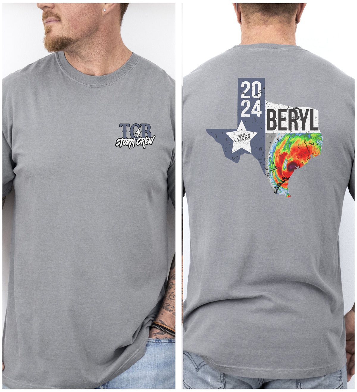 BERYL STORM CREW TEE