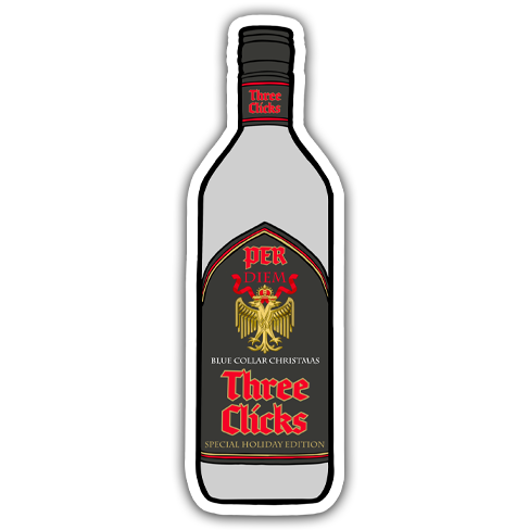 TCB: BLUE COLLAR CHRISTMAS STICKER
