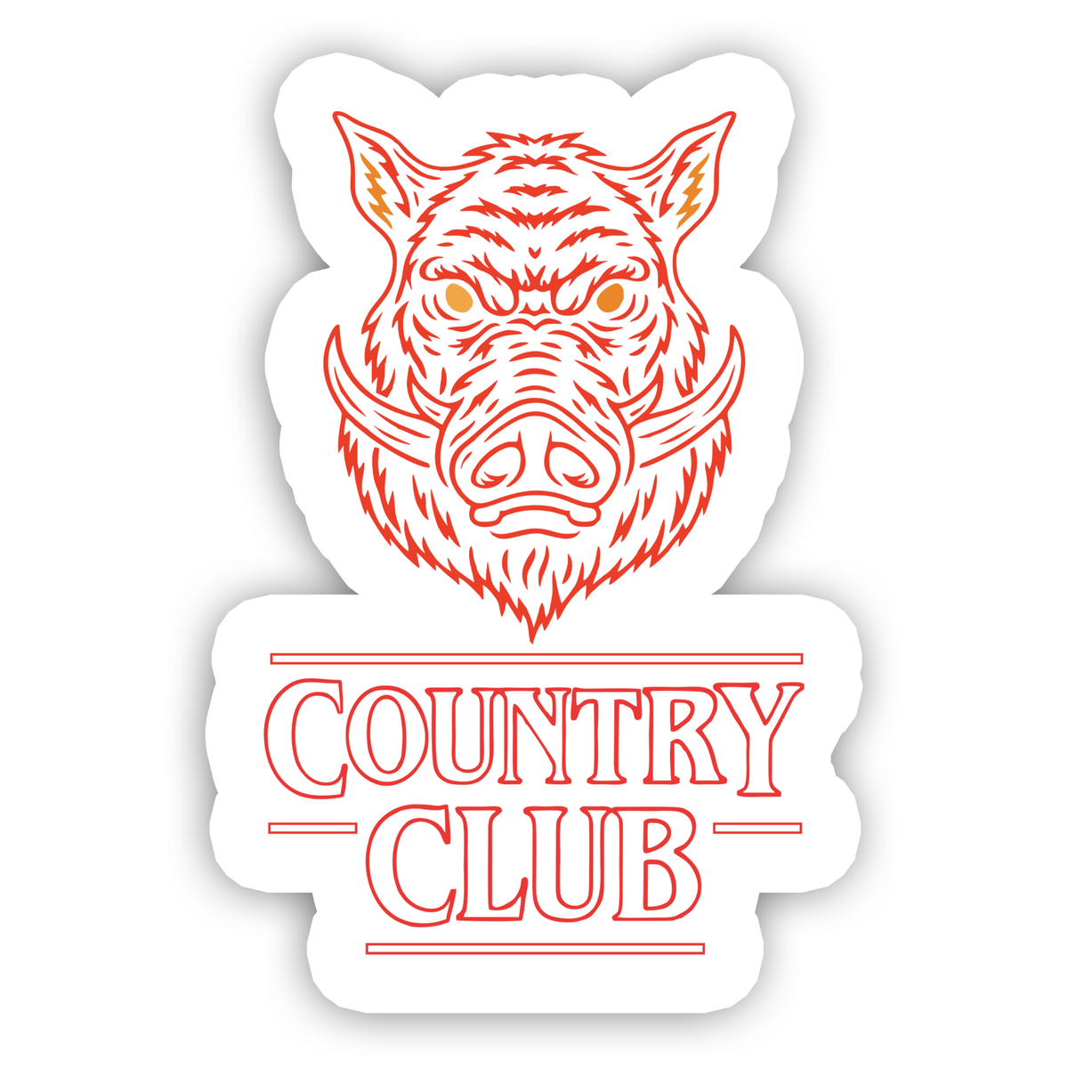 CC: STRANGER EDITION STICKER