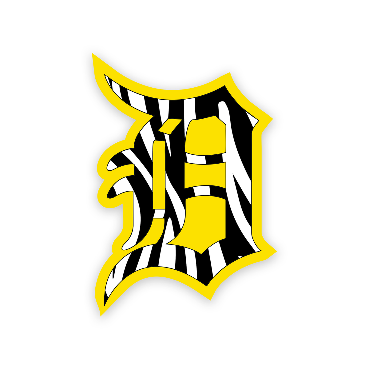 Old English D Sticker