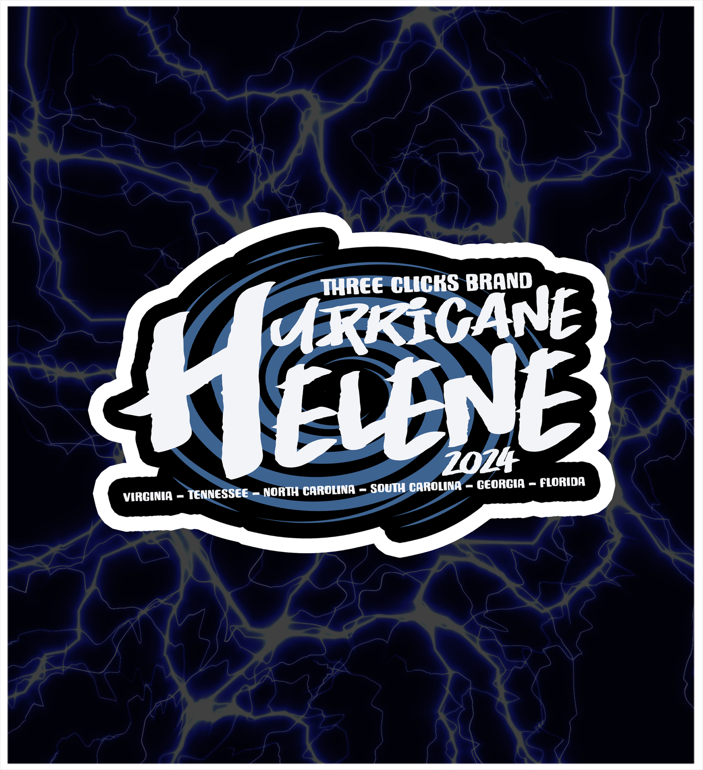 HURRICANE HELENE STICKER