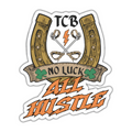 TBC: All Hustle Sticker
