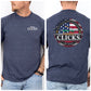 THREE CLICKS USA TEE