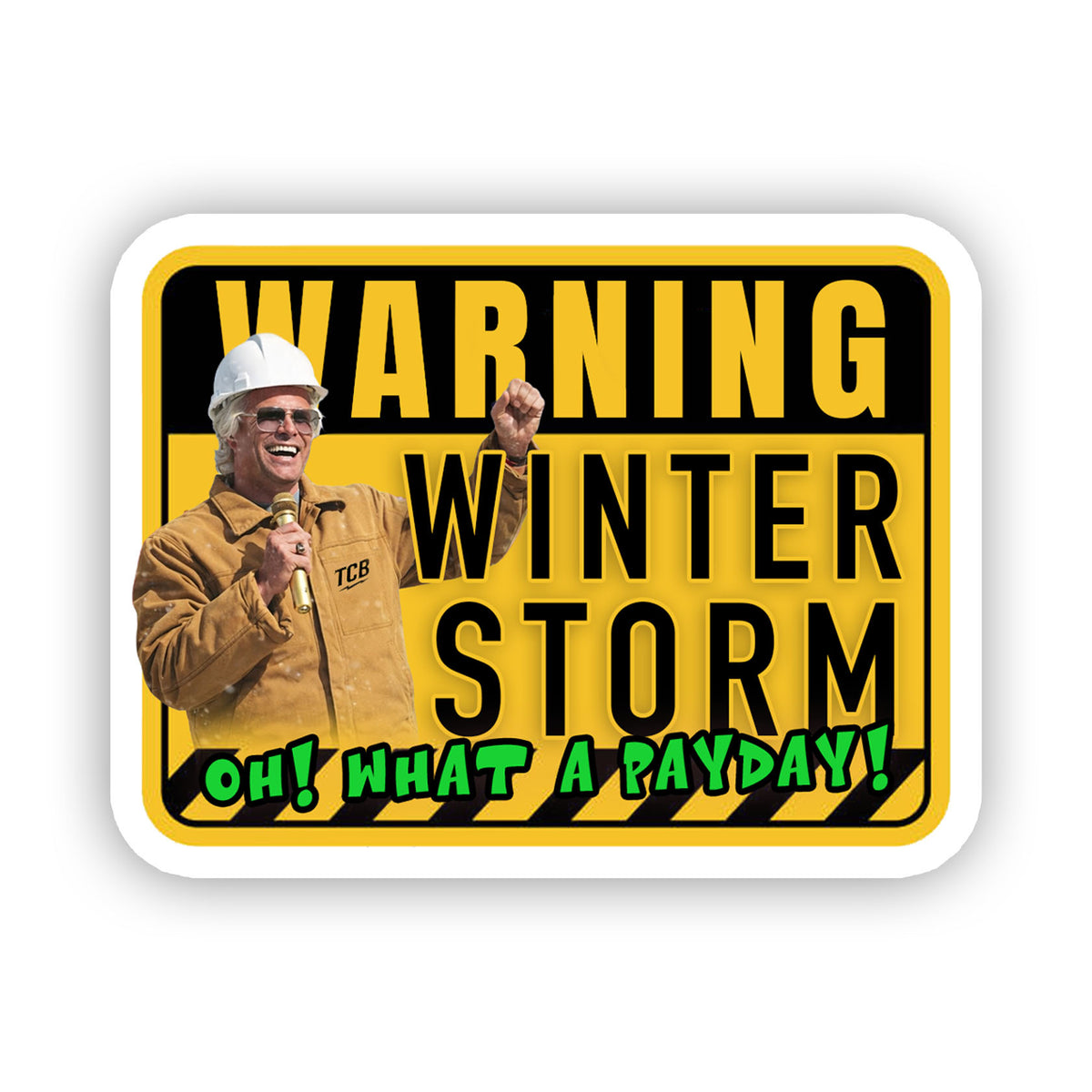 TCB: WINTER STORM STICKER