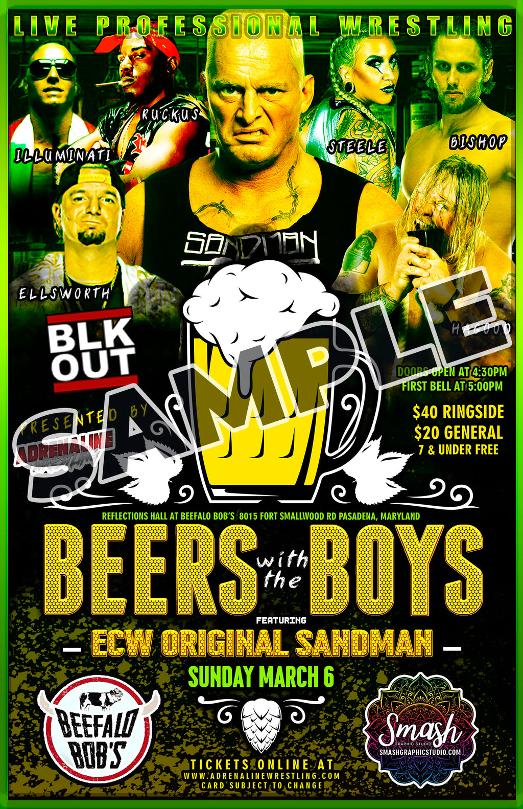 STANDARD EVENT POSTER